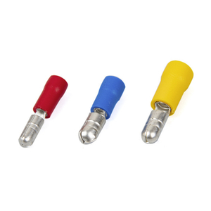 Sectionneur m&acirc;le &agrave; double sertissage isol&eacute; en PVC