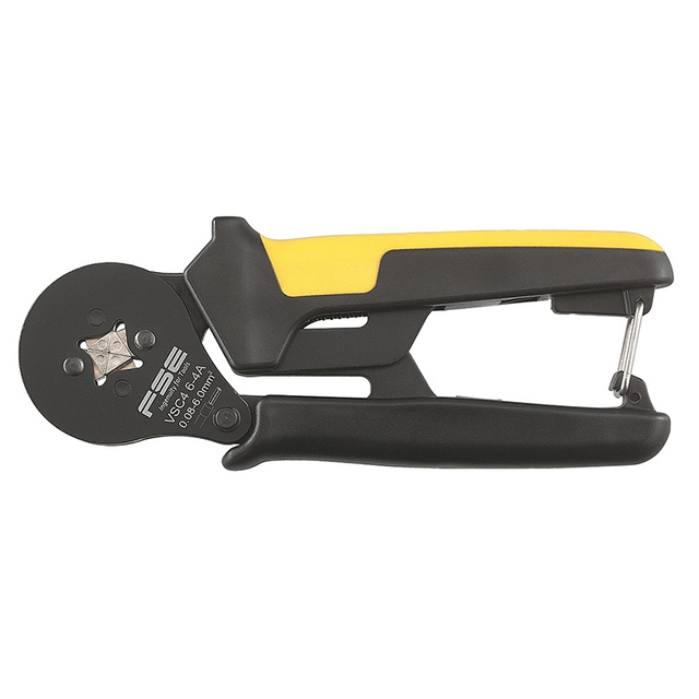 Mini pince &agrave; sertir auto-ajustable multi-gamme pour embouts VSC4 6-4A