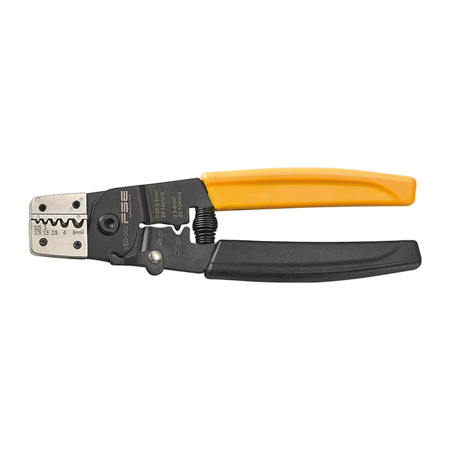 Tang Crimping Multi Fungsi untuk Ferrules, Terminal Terisolasi, Terminal Tidak Terisolasi VSD-6D